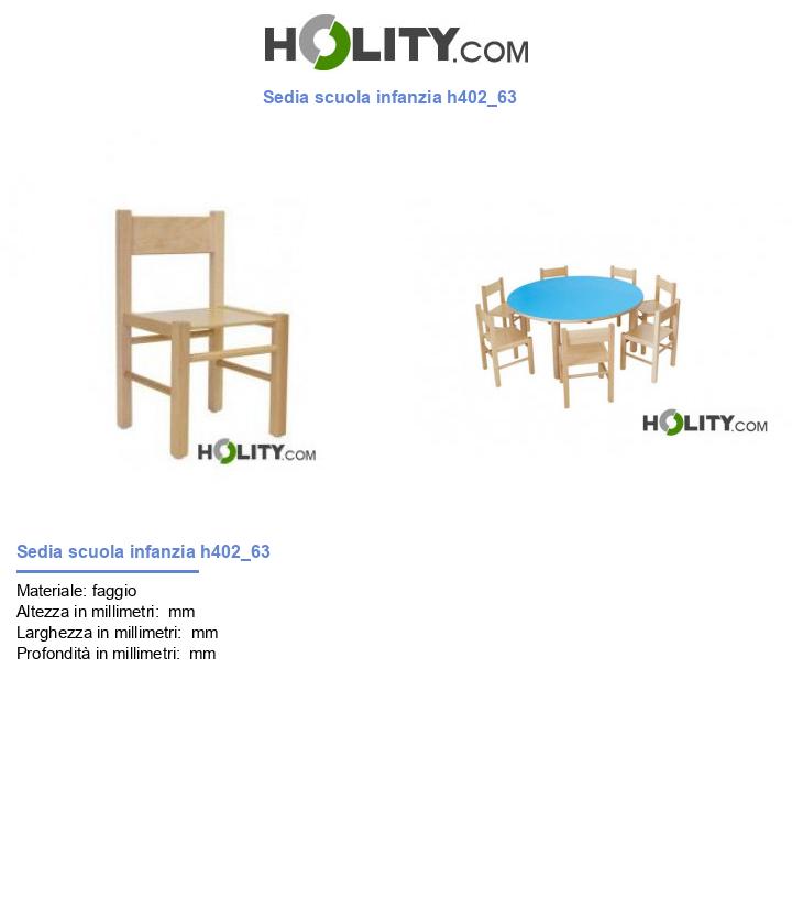 Sedia scuola infanzia h402_63