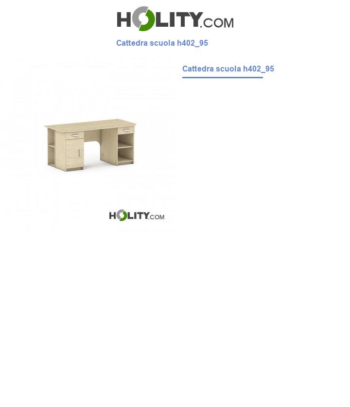 Cattedra scuola h402_95