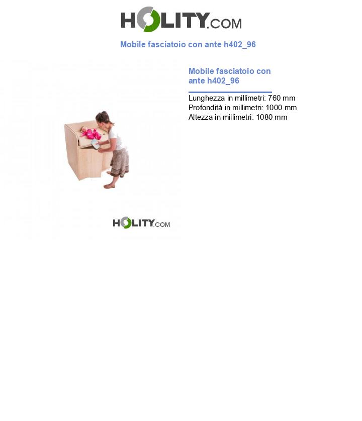 Mobile fasciatoio con ante h402_96