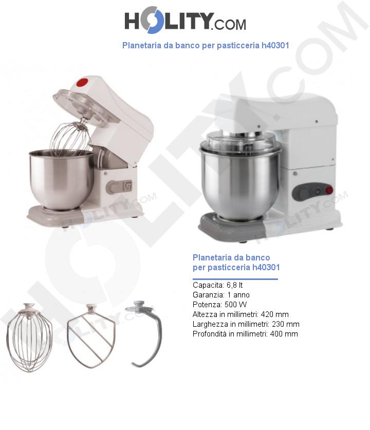 Planetaria da banco per pasticceria h40301