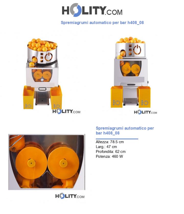 Spremiagrumi automatico per bar h408_08
