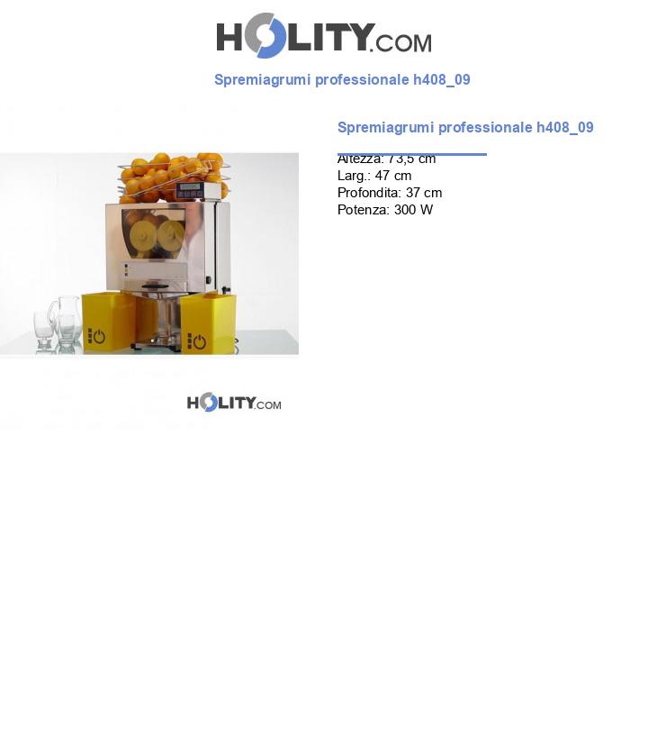 Spremiagrumi professionale h408_09