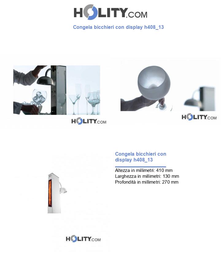 Congela bicchieri con display h408_13