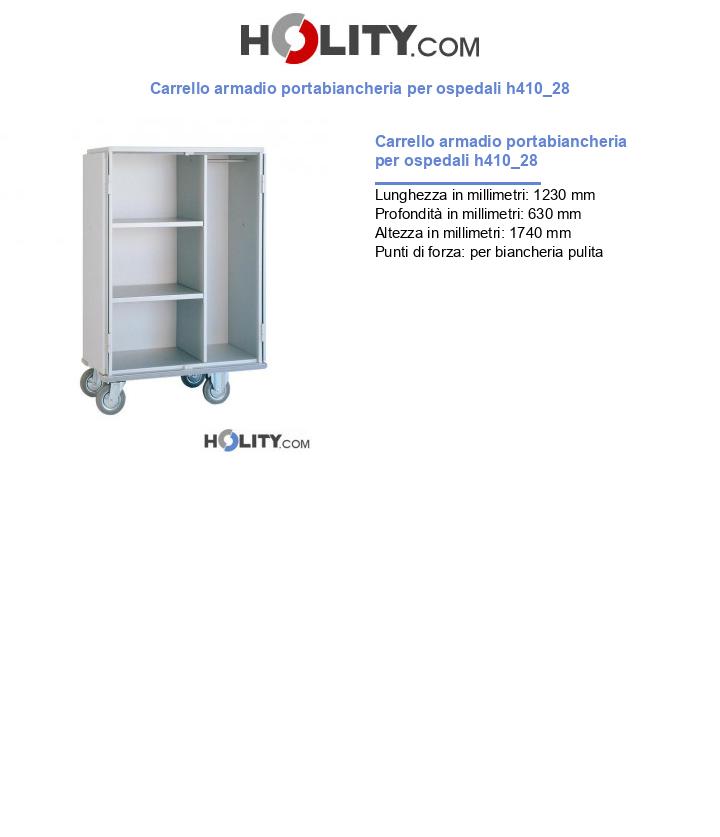 Carrello armadio portabiancheria per ospedali h410_28