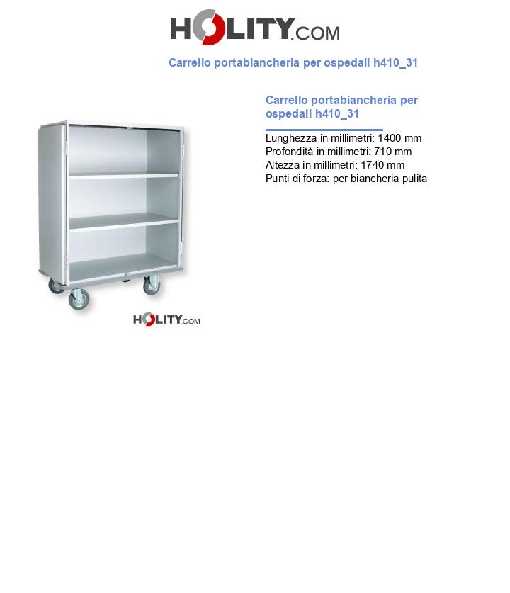 Carrello portabiancheria per ospedali h410_31