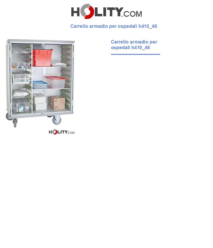 Carrello armadio per ospedali h410_46