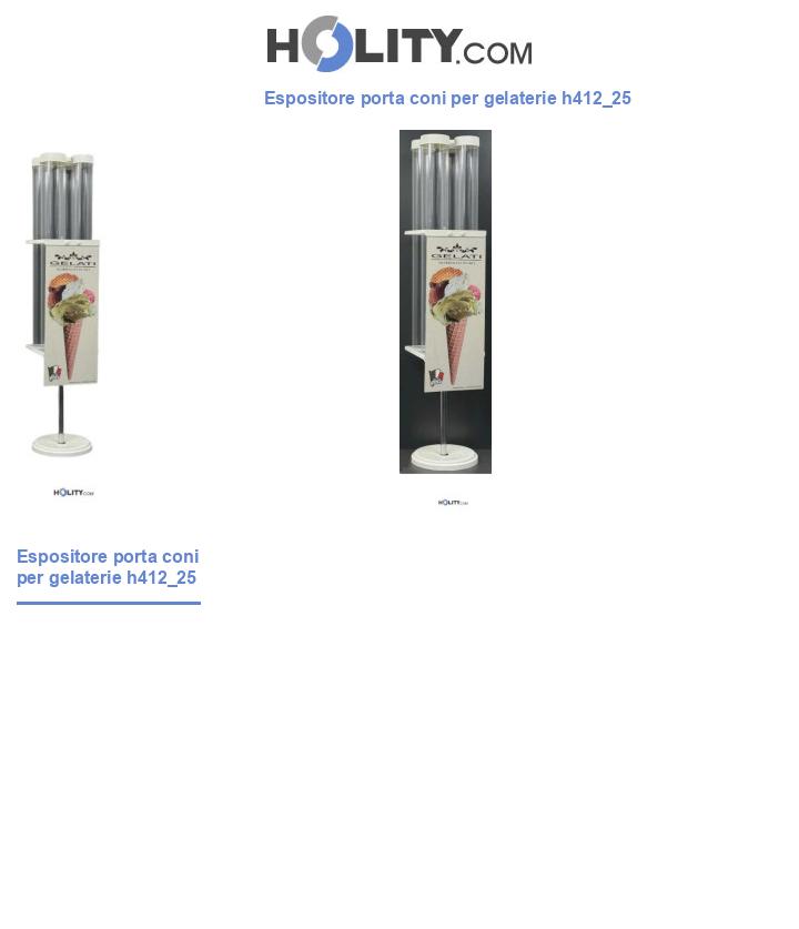 Espositore porta coni per gelaterie h412_25
