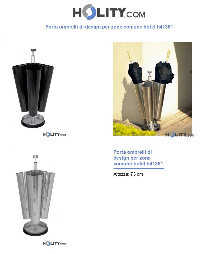 Porta ombrelli di design per zone comune hotel h41361