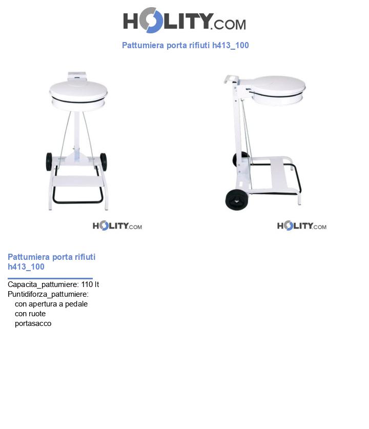 Pattumiera porta rifiuti h413_100