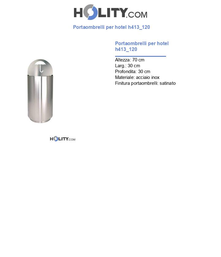 Portaombrelli per hotel h413_120