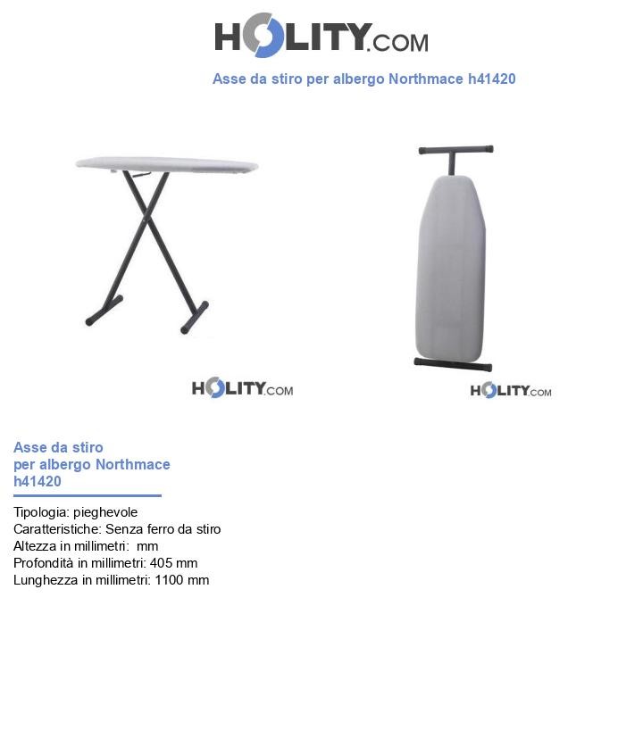 Asse da stiro per albergo Northmace h41420