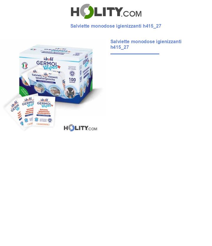 Salviette monodose igienizzanti h415_27