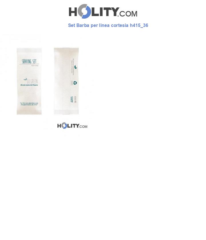 Set Barba per linea cortesia h415_36