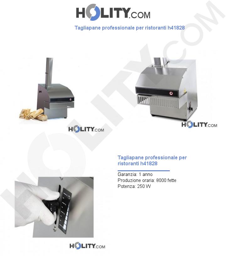 Tagliapane professionale per ristoranti h41828