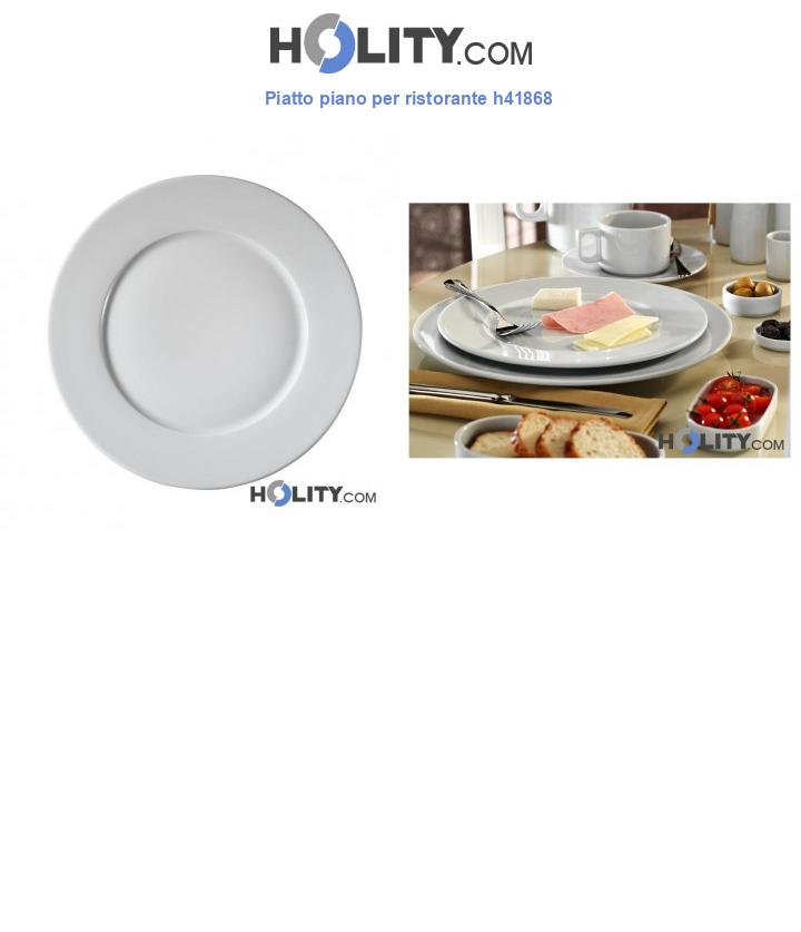 Piatto piano per ristorante h41868