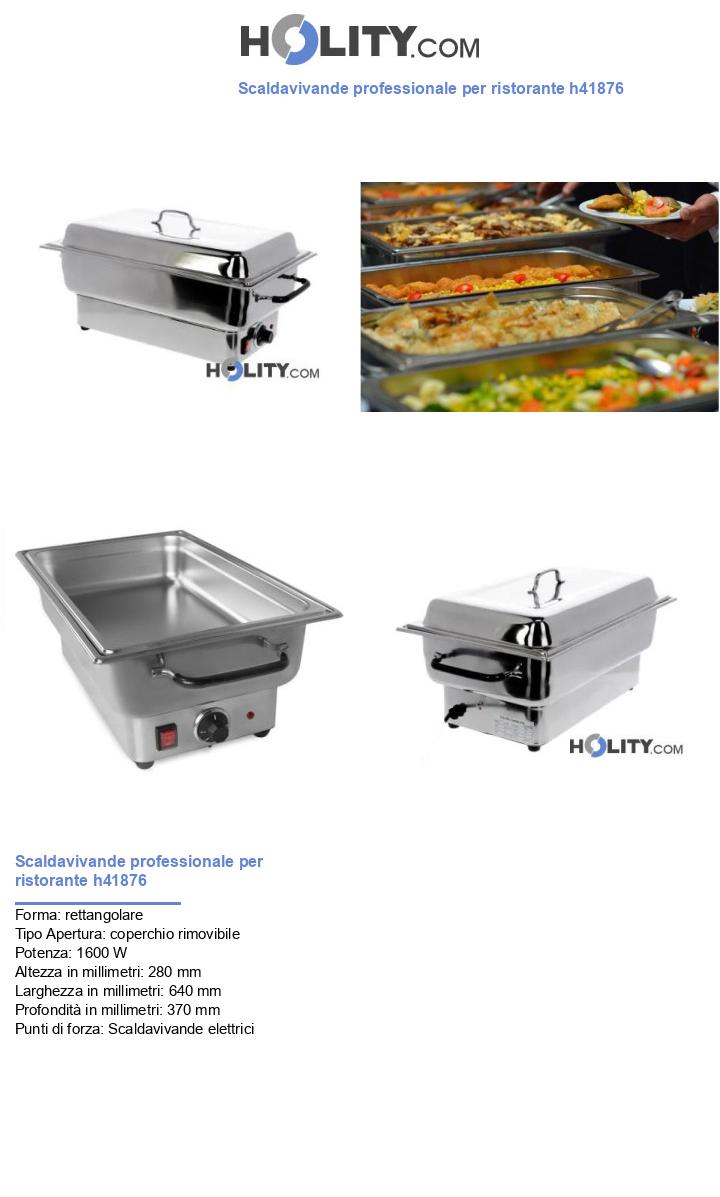 Scaldavivande professionale per ristorante h41876