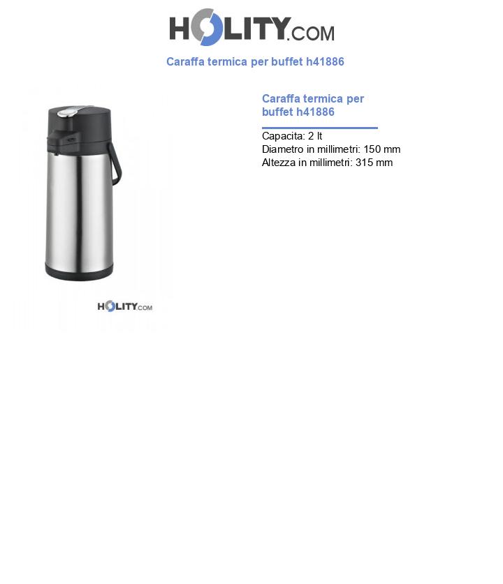 Caraffa termica per buffet h41886