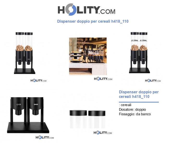 Dispenser doppio per cereali h418_110