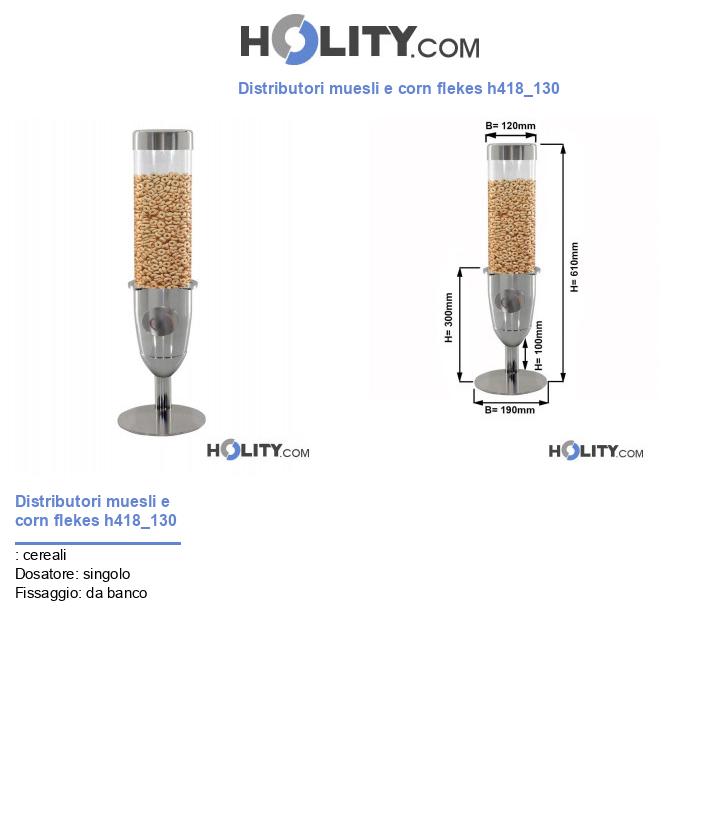 Distributori muesli e corn flekes h418_130