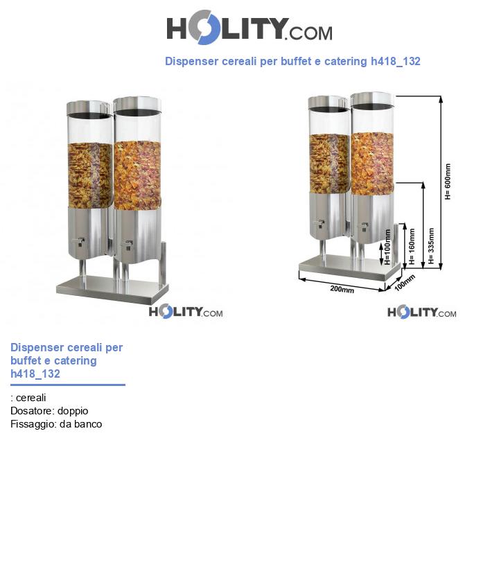Dispenser cereali per buffet e catering h418_132