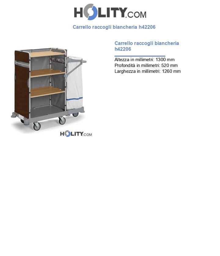 Carrello raccogli biancheria h42206
