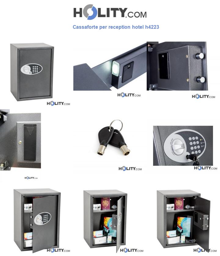 Cassaforte per reception hotel h4223