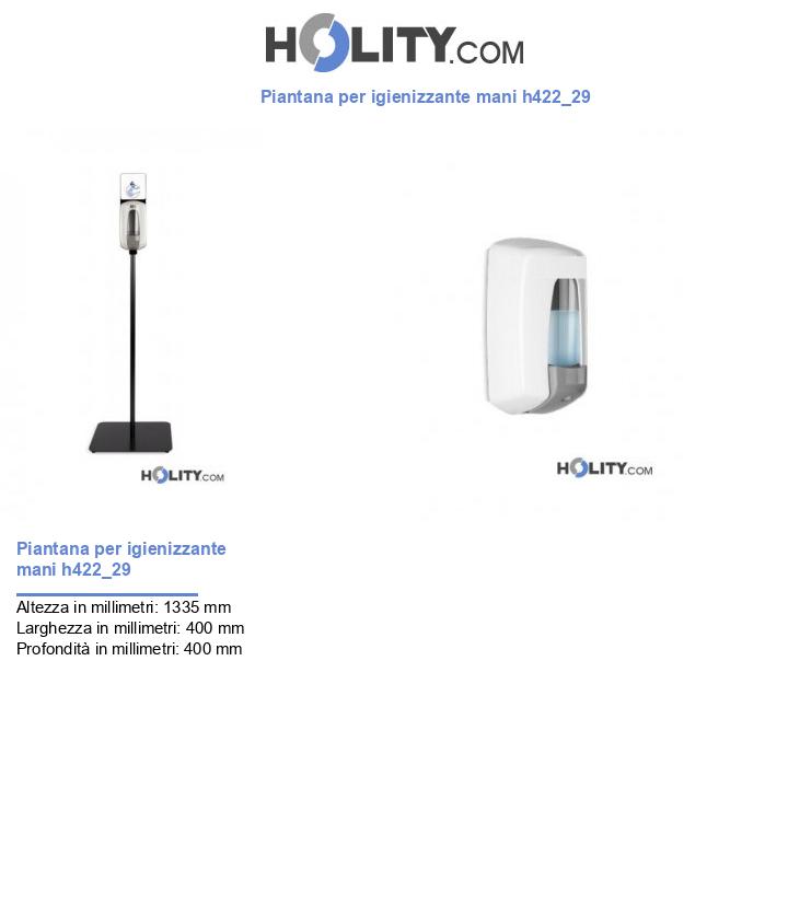 Piantana per igienizzante mani h422_29