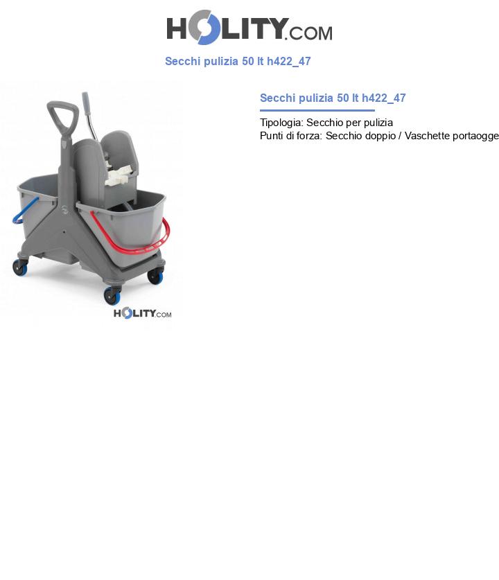 Secchi pulizia 50 lt h422_47