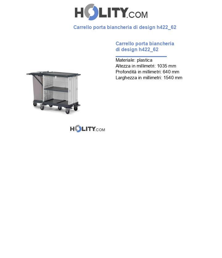 Carrello porta biancheria di design h422_62