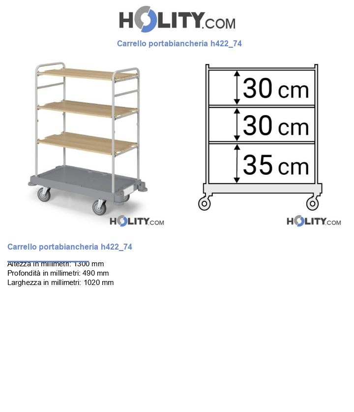 Carrello portabiancheria h422_74