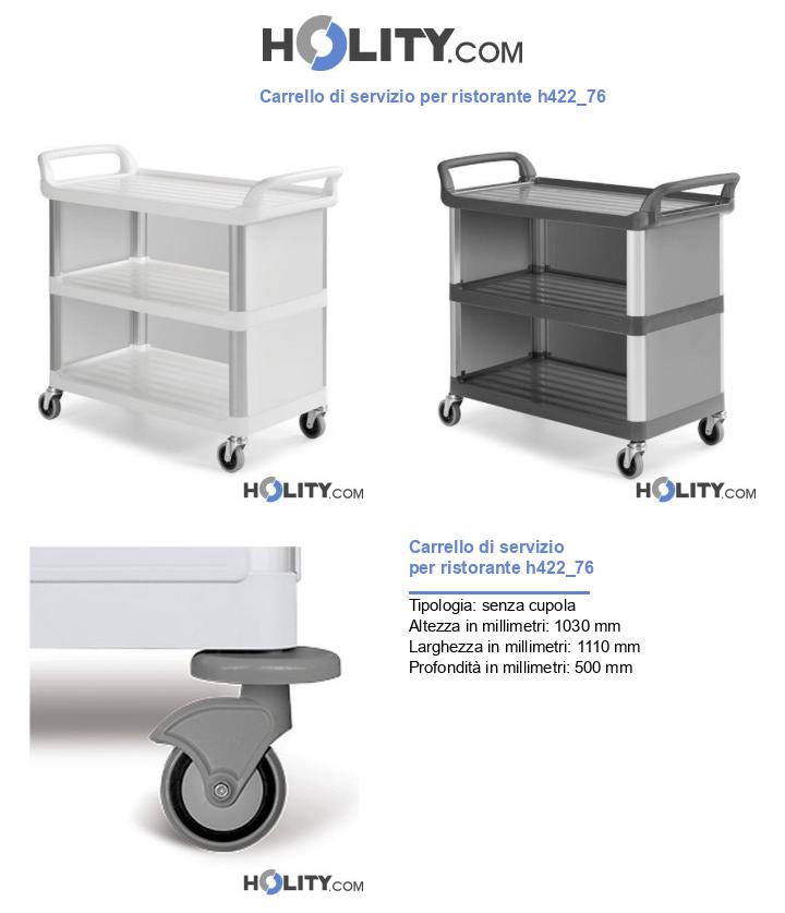 Carrello di servizio per ristorante h422_76