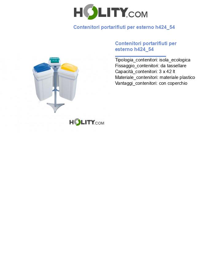 Contenitori portarifiuti per esterno h424_54