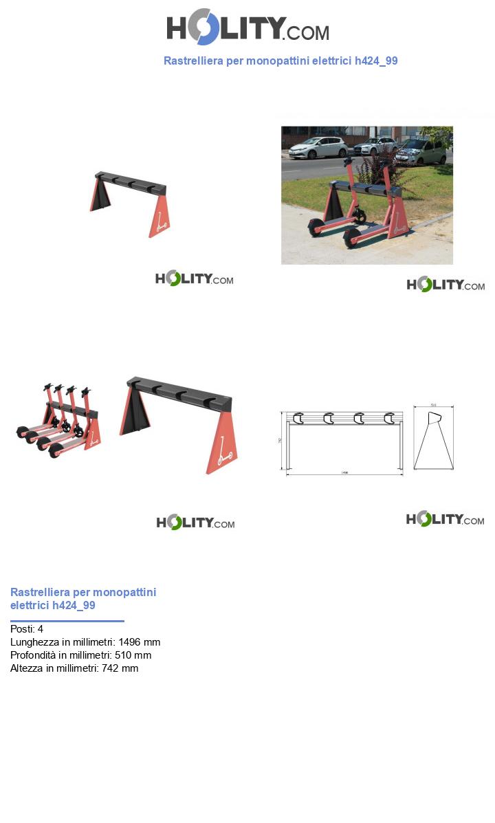 Rastrelliera per monopattini elettrici h424_99