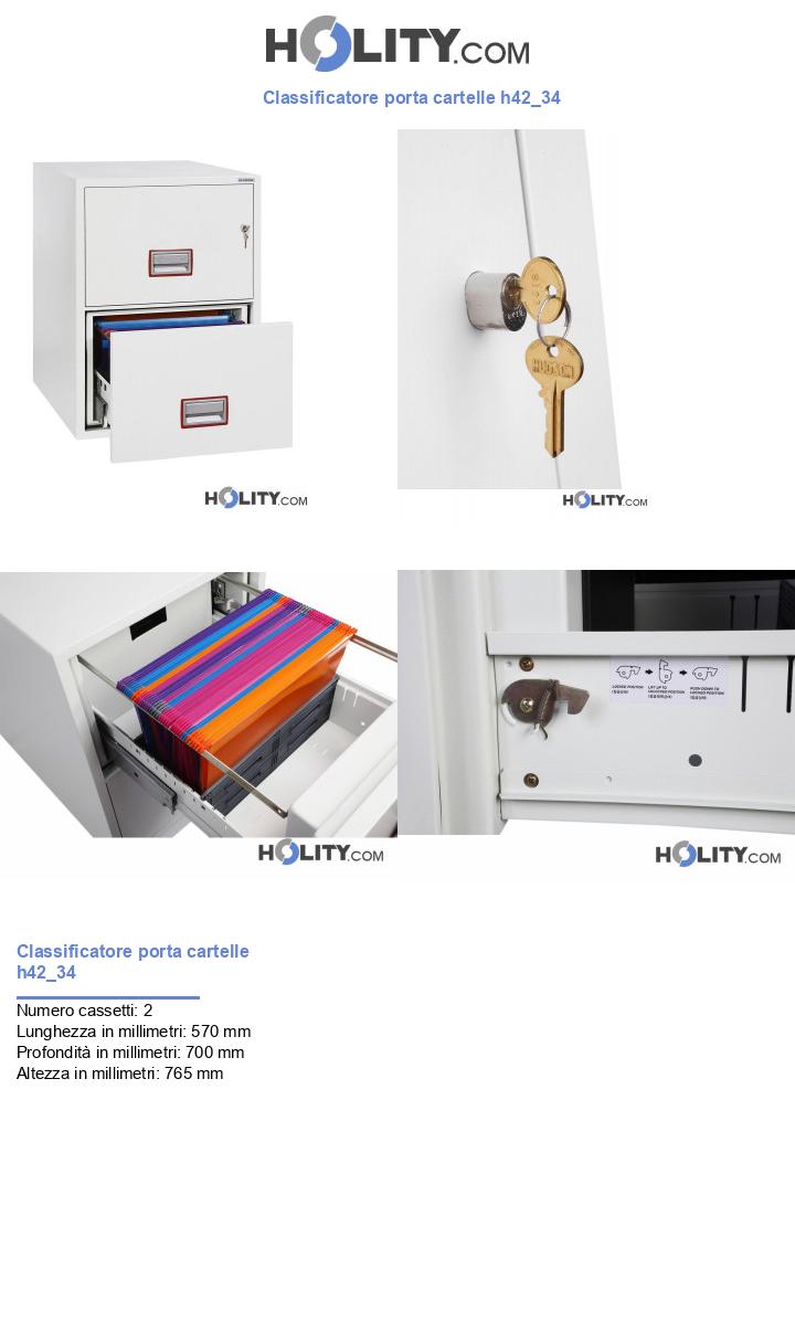Classificatore porta cartelle h42_34