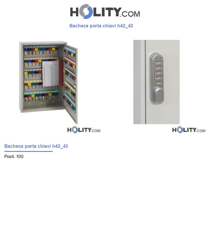 Bacheca porta chiavi h42_43