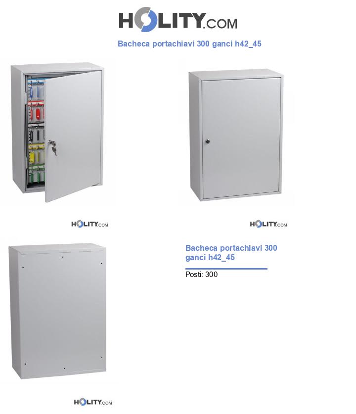 Bacheca portachiavi 300 ganci h42_45