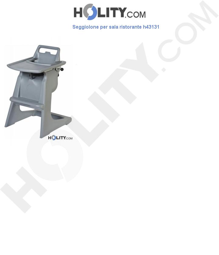 Seggiolone per sala ristorante h43131