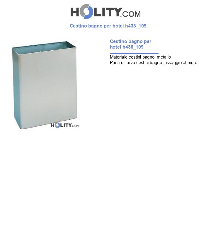 Cestino bagno per hotel h438_109