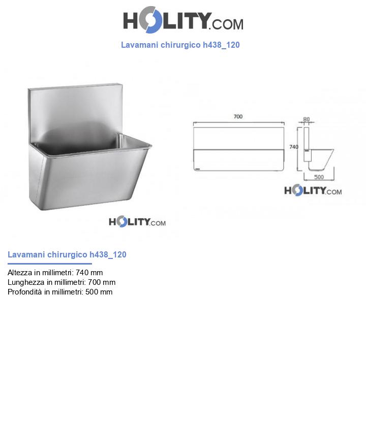 Lavamani chirurgico h438_120