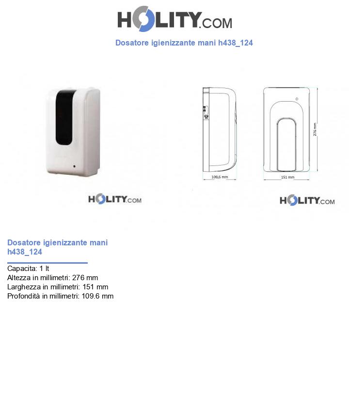 Dosatore igienizzante mani h438_124