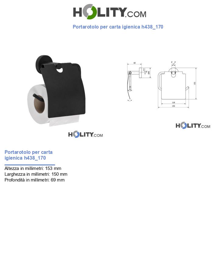 Portarotolo per carta igienica h438_170