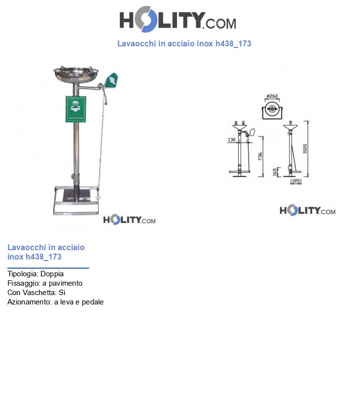 Lavaocchi in acciaio inox h438_173