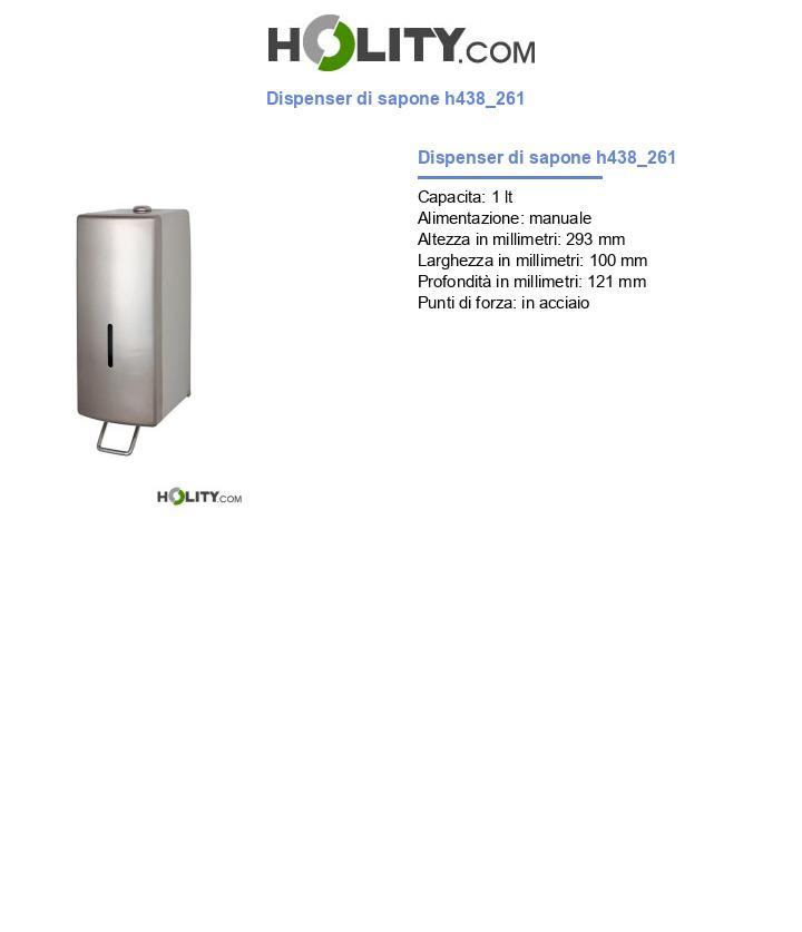 Dispenser di sapone h438_261