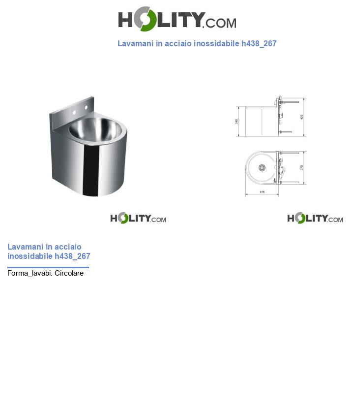 Lavamani in acciaio inossidabile h438_267