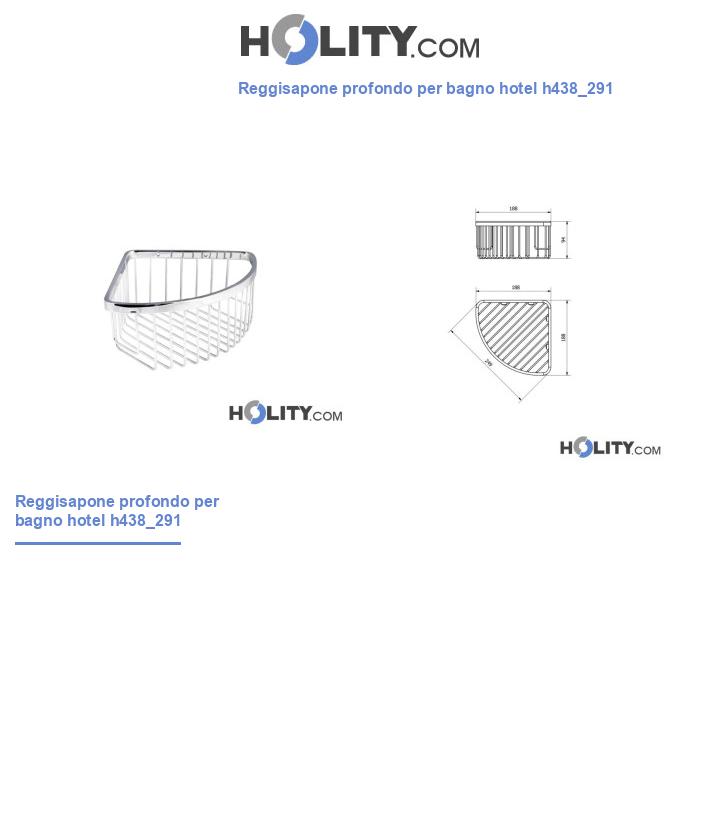 Reggisapone profondo per bagno hotel h438_291