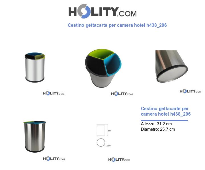 Cestino gettacarte per camera hotel h438_296