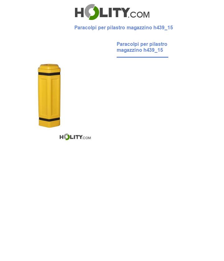 Paracolpi per pilastro magazzino h439_15