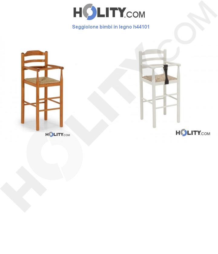 Seggiolone bimbi in legno h44101