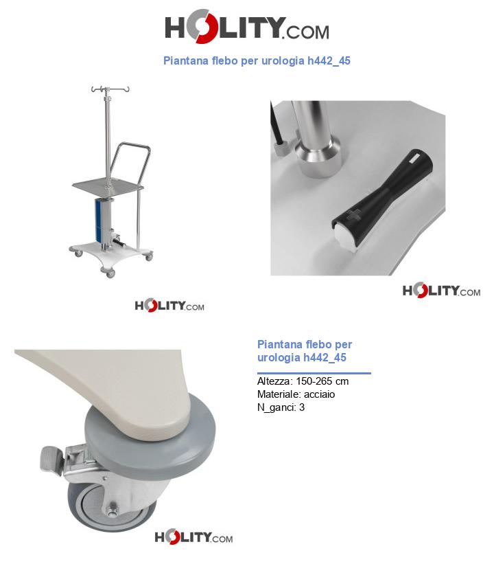 Piantana flebo per urologia h442_45