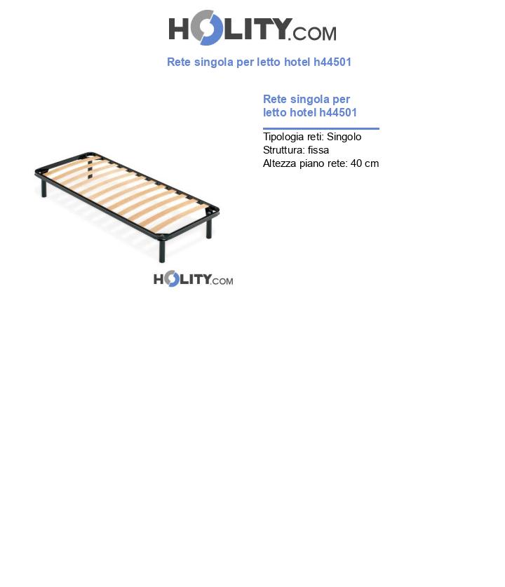 Rete singola per letto hotel h44501